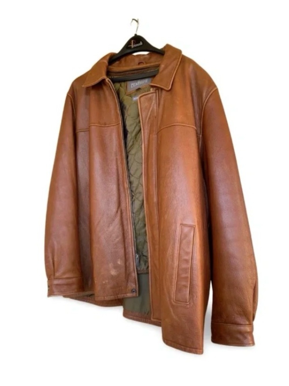 Wilsons Leather Brown Leather Jacket with 3M Thinsulate Ultra Insulating Layer